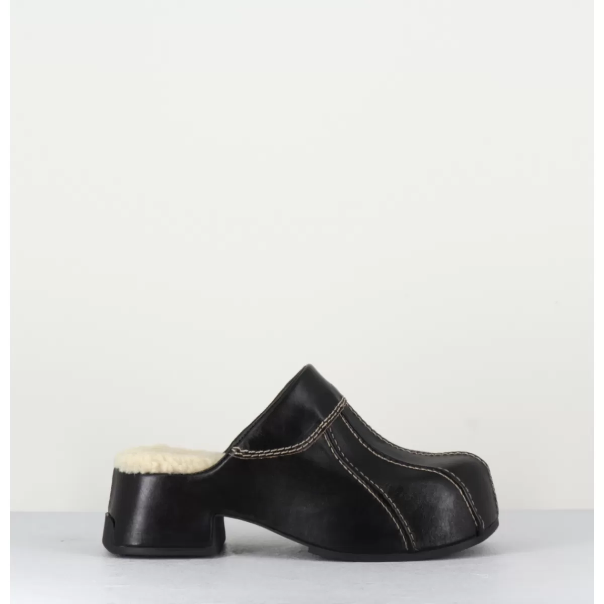 Garrice Addie Black Mules New