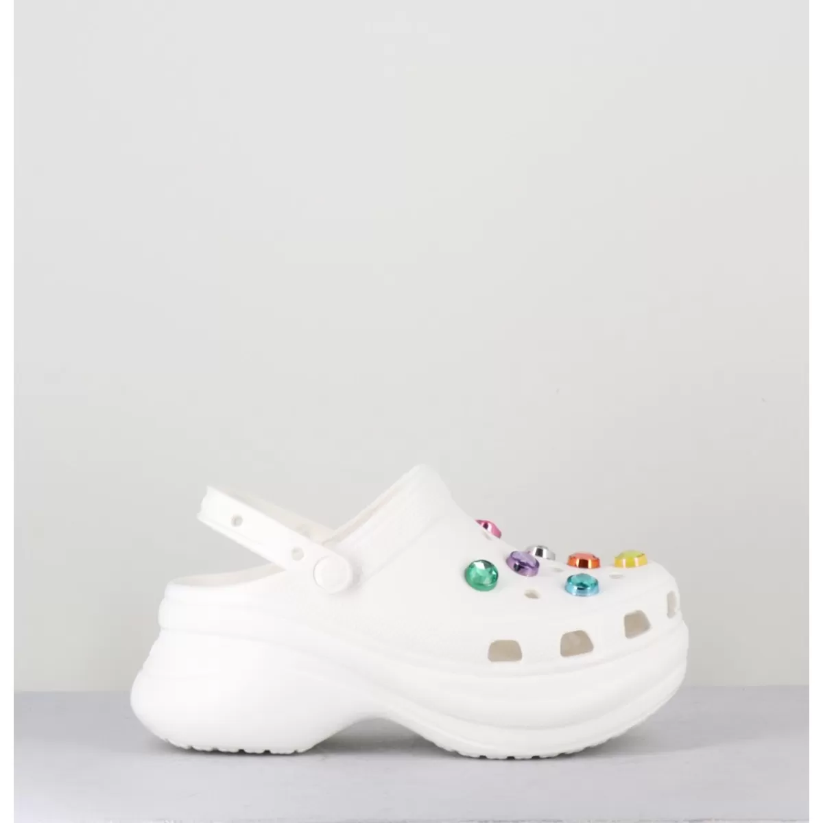 Garrice Bae Gem Clog White Clearance