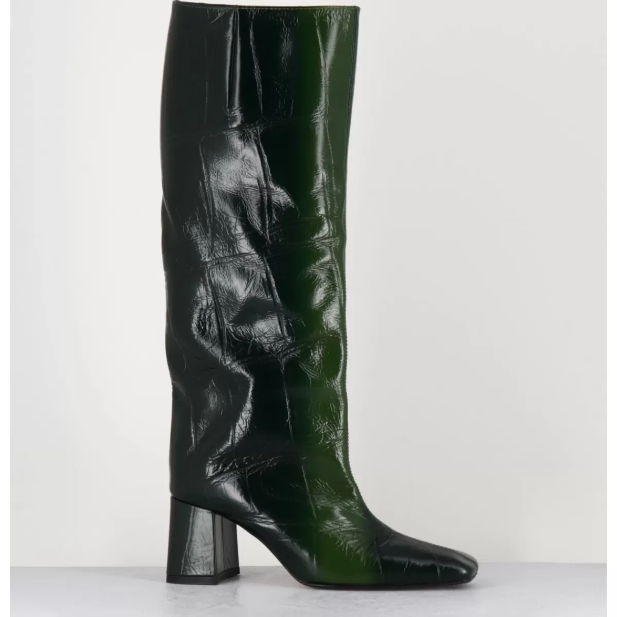 Garrice Finola Green Tall Boots Store