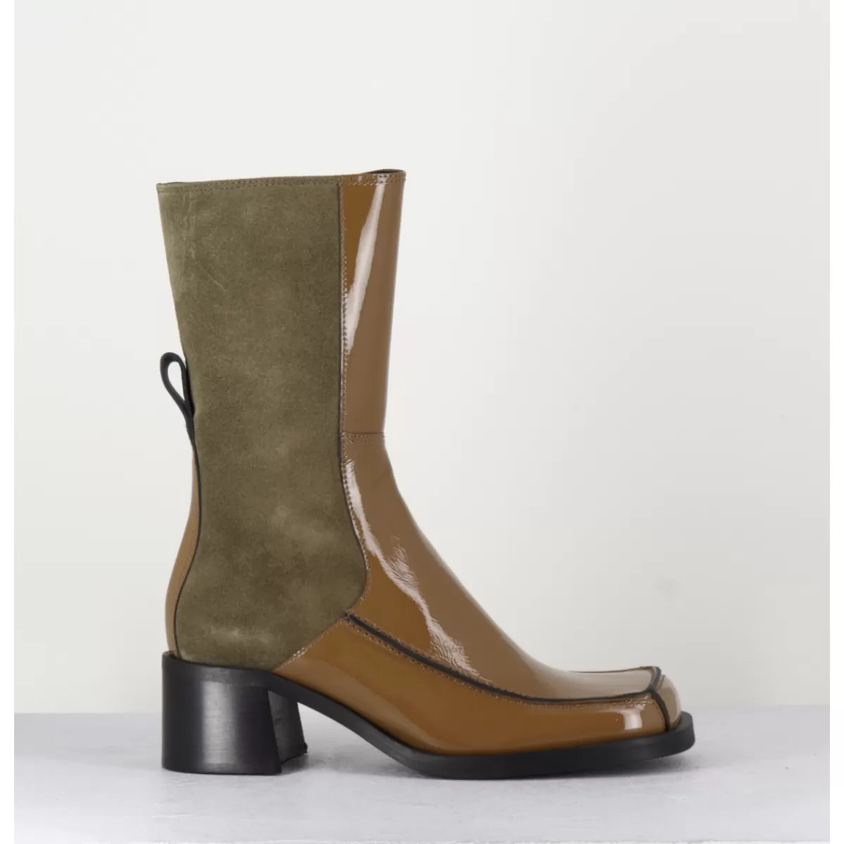 Garrice Jill Khaki Boots Shop