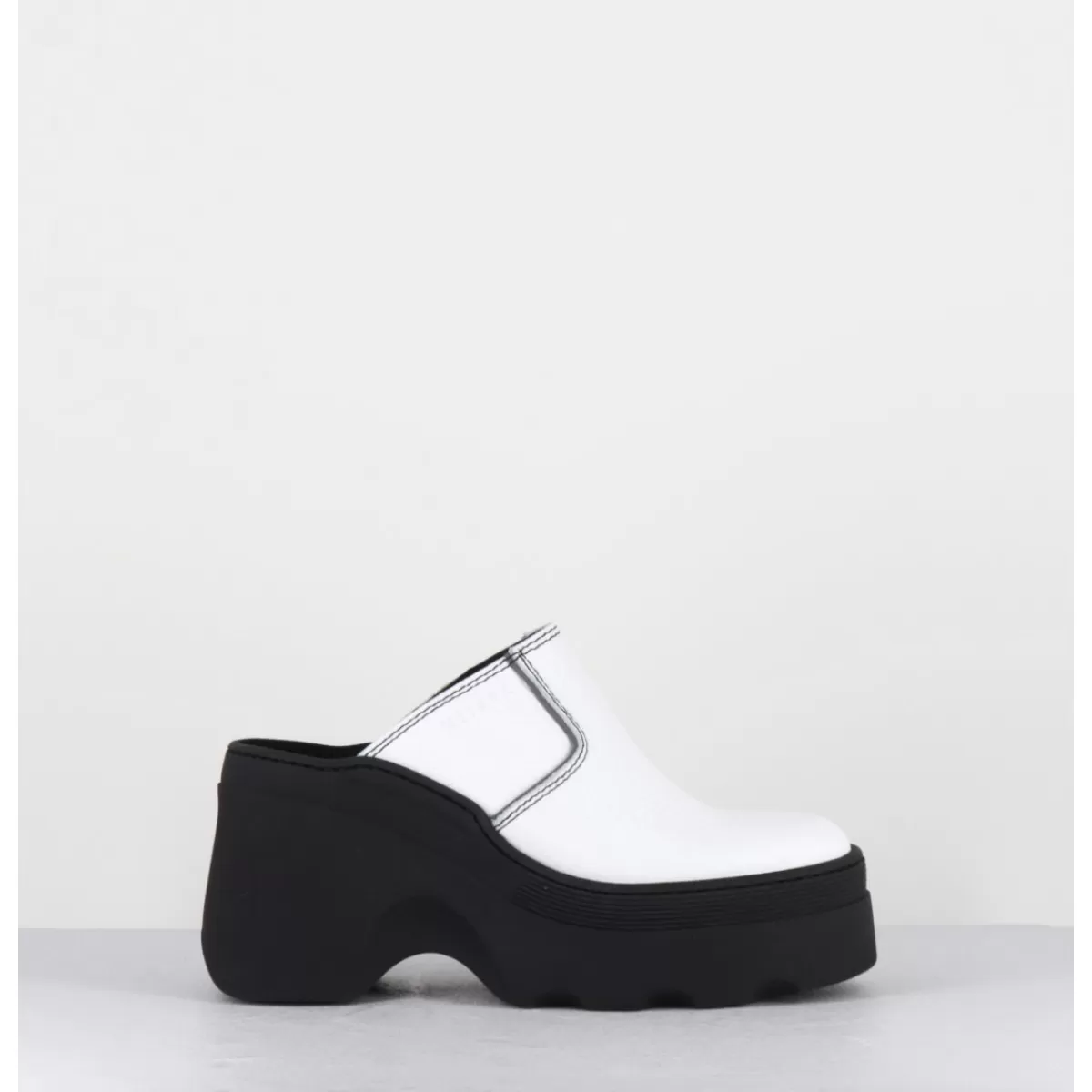 Garrice Mirabella White Mules Shop