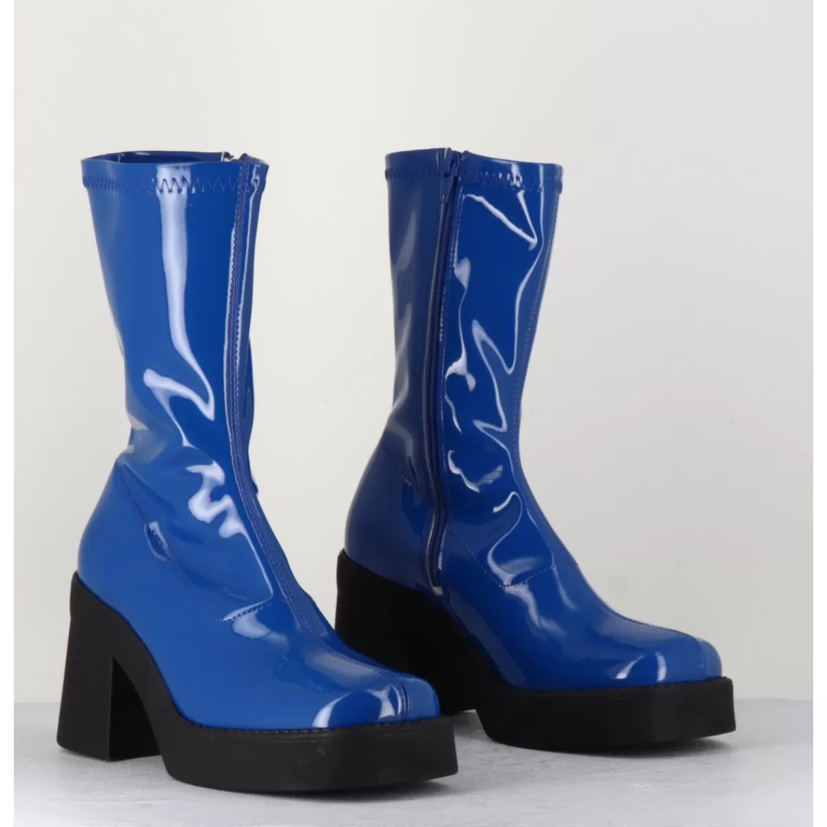 Garrice Noely Blue Boots Sale