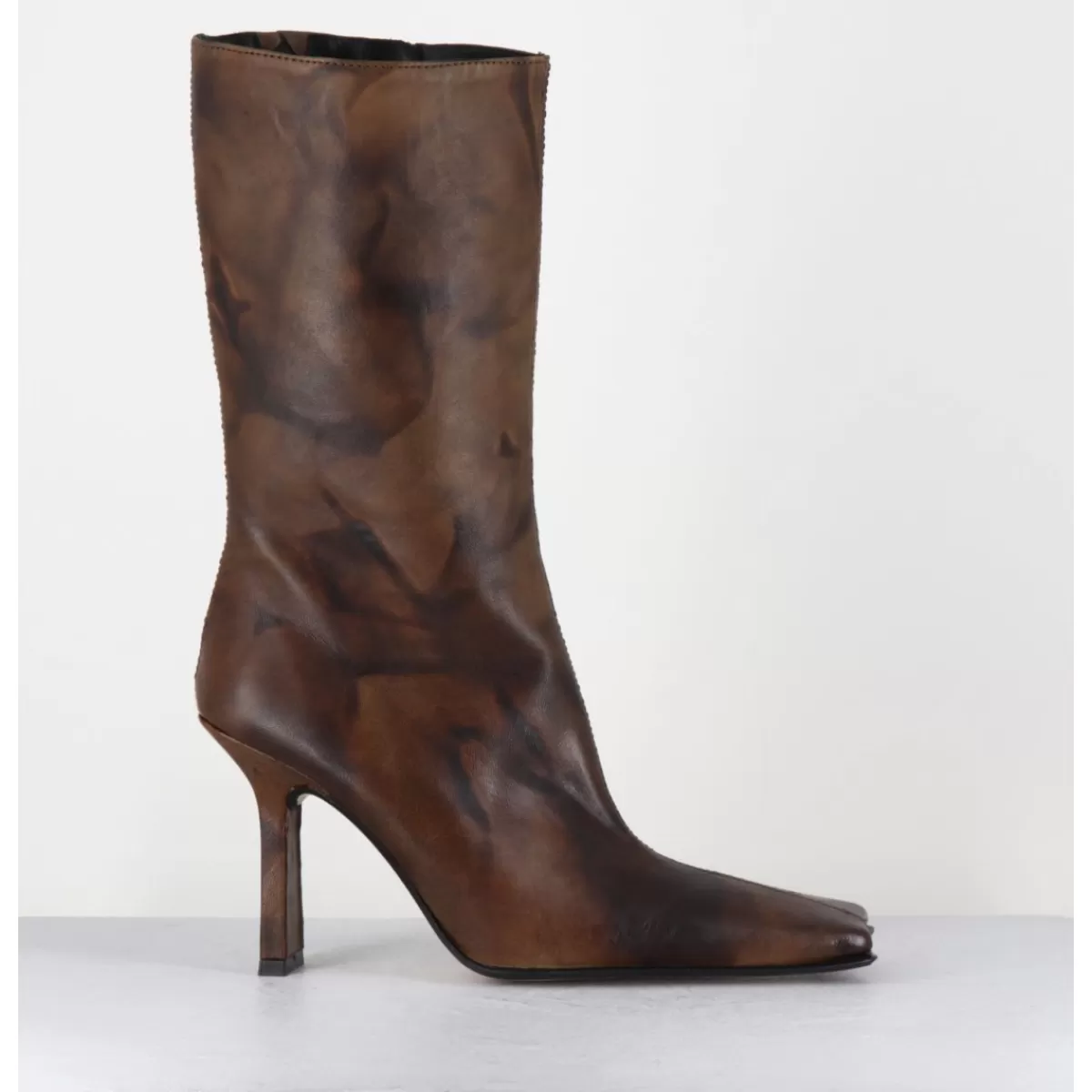 Garrice Noor Brown Ankle Boots Fashion