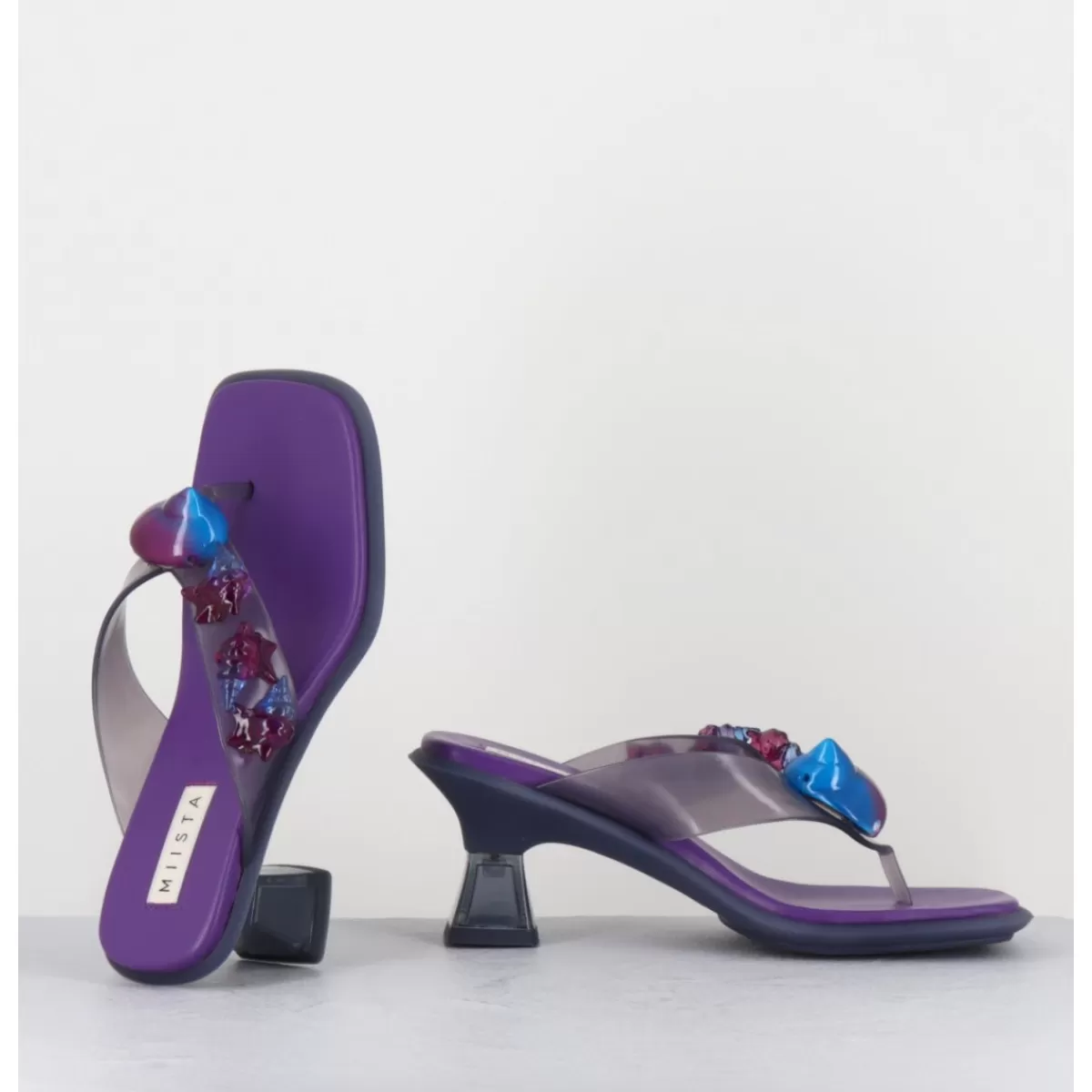 Garrice Oceane Purple Sandals Sale