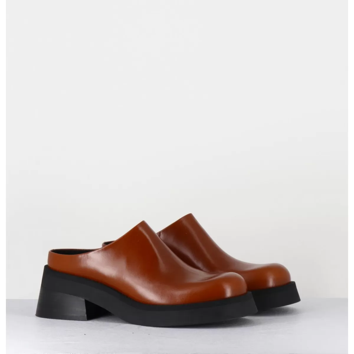 Garrice Odile Brown Mules Fashion