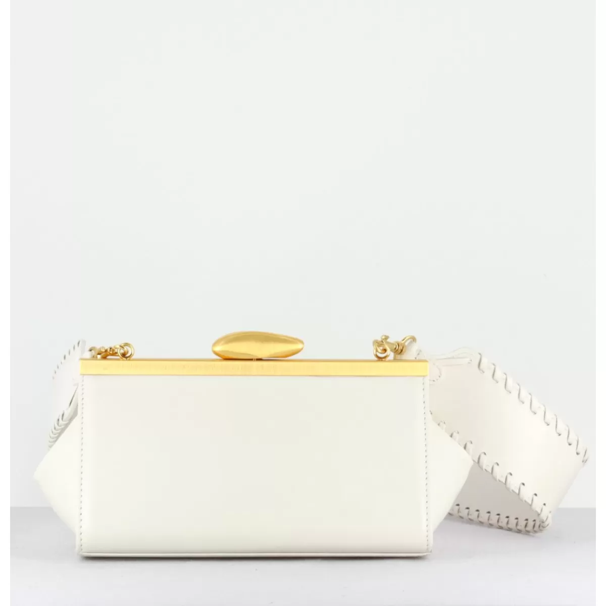 Garrice Pebble Mini Bag White Discount