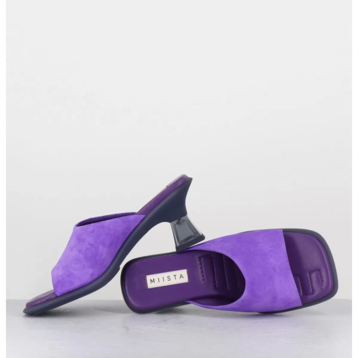 Garrice Synthia Purple Sandals Outlet